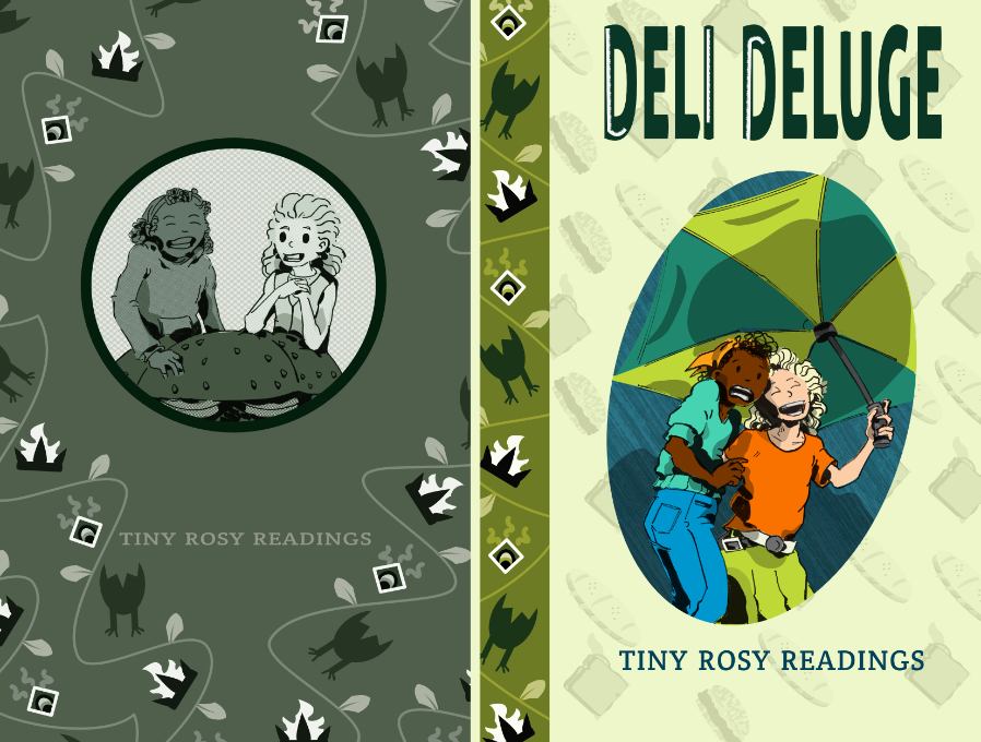 Kids Book Cover- Deli Deluge